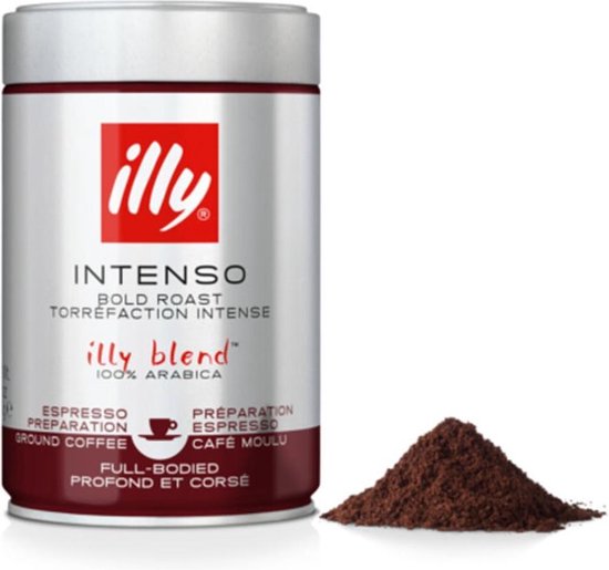 illy Intenso Gemalen Koffie - 6 x 250 gram