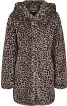 Jas Ladies Leo Teddy Coat grijs