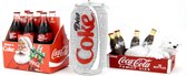 Kurt S. Adler - Coca Cola® Kerstbal - Assorti 3pack