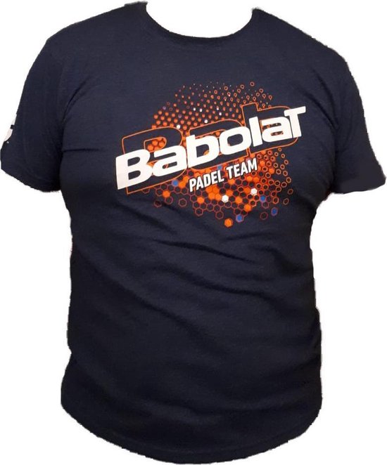 Babolat CLUB padelshirt - blauw - maat M