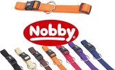 Nobby halsband classic oranje 13-20 x 1 cm - 1 st