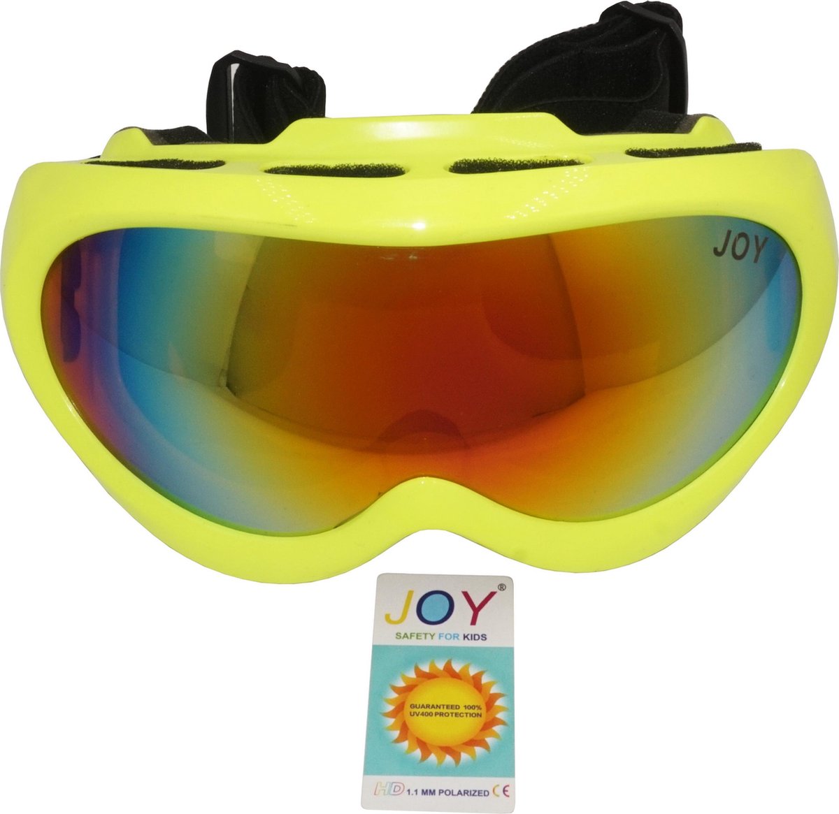 Teton Kids TPU Ultra-Light Frame - DUBBEL Layer Lens - Ski/Snowboard Goggle -100% UVA UVB UVC Bescherming