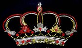 Niiniix Oeteldonk strass applicatie luxe kroon