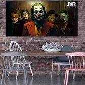 Canvas Schilderij * Joker Film 2019 * - Kunst aan je Muur - Realistisch / Film - Kleur - 50 x 100 cm