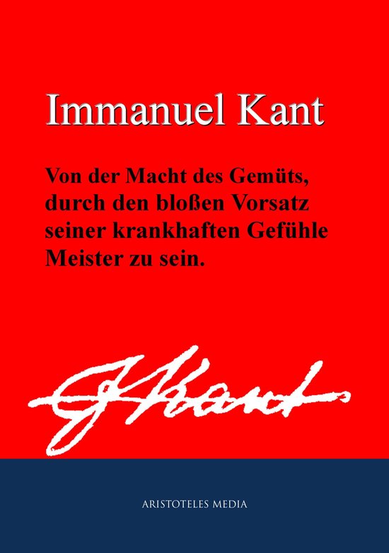 Von der Macht des Gemüts, durch den bloßen Vorsatz seiner  ... - cover
