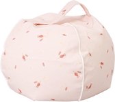 Kinder Zitzak Beanbag Kinderkamer Bubble Misty Rose - Zitzak Kind - Zit Zak 100% OEKO- Tex Katoen