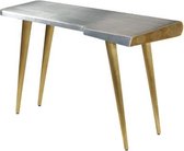 Schrijftafel Aviator vintage luchtvaartstijl 120x60x76 cm (incl. vloerviltjes)