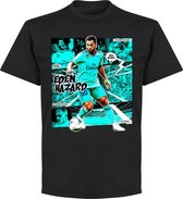 Real Madrid Hazard Comic T-Shirt - Zwart - M