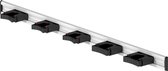 Toolflex Original H-01 - Ophangsysteem - 90 cm - 3 Medium Klemmen (Ø 20-30 mm) en 2 XL Klemmen (Ø 30-40 mm) - Flexibel en Duurzaam