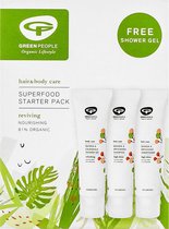 Green People Travel Mini Set Of Shampoo, Conditioner + Free Shower Gel