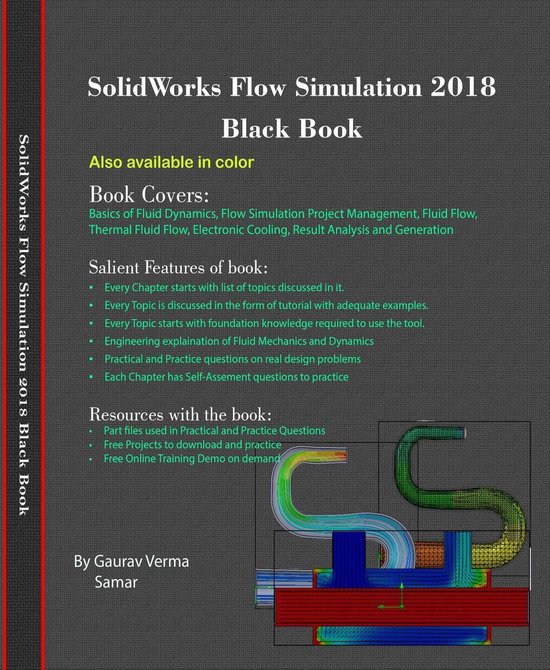 SolidWorks Flow Simulation 2018 Black Book - cover