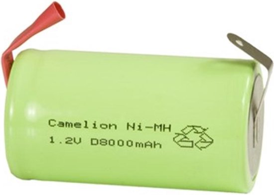 bevind zich Verwaand Frustrerend Camelion D/LR20 met U-soldeerlipjes 8000mAh 1.2V NimH Oplaadbaar - 2 Stuks  | bol.com