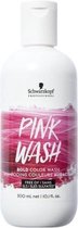 MULTIBUNDEL 4 stuks Schwarzkopf Pink Wash Bold Color Shampoo 300ml