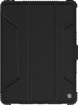 NILLKIN bumper horizontale Flip lederen case voor iPad Air 2019/iPad Pro 10 5 2017  met pen slot (zwart)