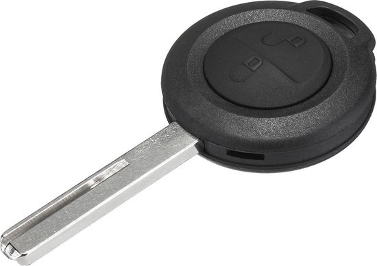 2-knops auto afstandsbediening sleutelhanger Case met schakelaar batterij  voor... | bol.com