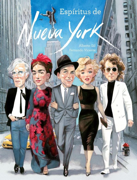 Ilustración - Espíritus de Nueva York - cover