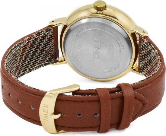 Montre TIMEX TW2R37900 Cuir doré 41 mm