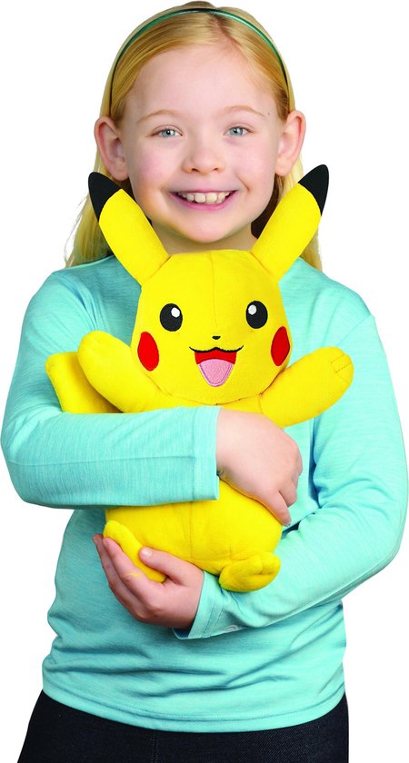 Pokémon Pikachu clin d'oeil peluche douce 30 cm | nouvelle édition  officielle pour 2020
