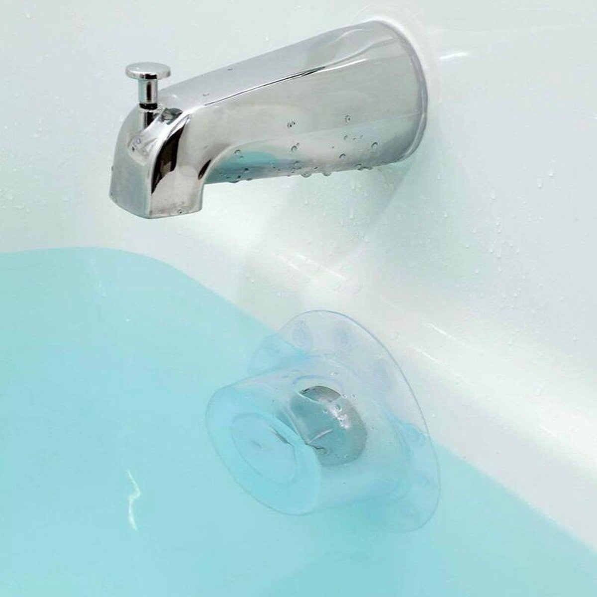 Bad Overloop Cover - Voegt Centimeters Water aan het bad toe voor een ...