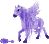 Toi-toys Speelset Dream Horse Pegasus Met Borstel 14 Cm Paars