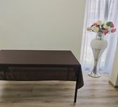 Tafelkleed 150x240 cm-Donker bruin