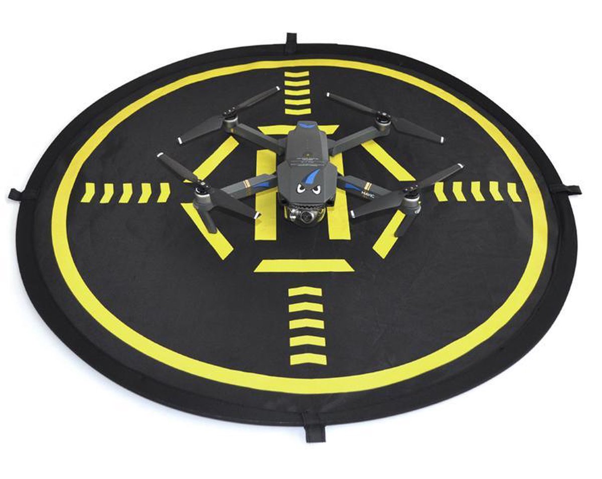 Drone Landing Pad - Launch Pad - Platform- Veilig Landen - Opvouwbaar -  Zwart/Oranje... | bol.com