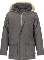 Life-Line Girevi Heren Gevoerde Parka Grijs - XL