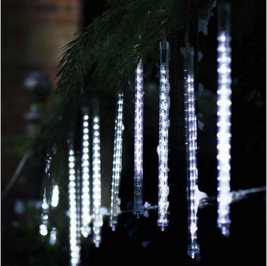 Munching Kalmte Tactiel gevoel Kerstverlichting | Argos Home Helder Wit ijspegels Waterval LED-verlichting  9m | bol.com