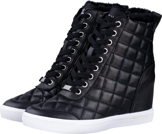 DKNY CRISTI PLATFORM - Muiltjes met hak - black j51gSZtj