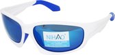 Nihao Baikal Sportbril HD 1.1mm 7 Layers Polarized Lens - TR-90 Ultra-Light frame - Anti-Reflect coating - Blue True Revo Coating - TPU Anti-Swet Neusvleugels en Temple Tip - UV400