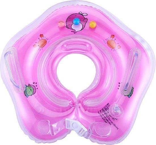 Baby zwemring Paars Opblaasbare nekring Baby zwembad Baby