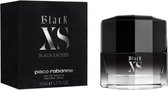 MULTIBUNDEL 5 stuks Paco Rabanne Black XS Black Excess Eau De Toilette Spray 50ml