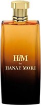 MULTIBUNDEL 3 stuks Hanae Mori Him Eau De Toilette Spray 50ml