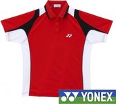 Yonex dames t-shirt rood/wit - maat XXL
