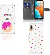 Huawei Y6 (2019) Book Cover Donut Roze