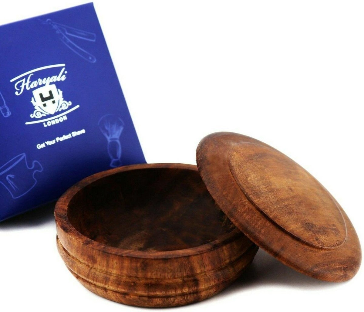 Goedkoopste Natuurlijk Rozenhout Shaving Kom Met Deksel Bouwt Super Goed Schuim Cadeau voor hem