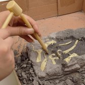 Archeologie dinosaurus leer set-Speelfiguren-22 * 7 * 11cm