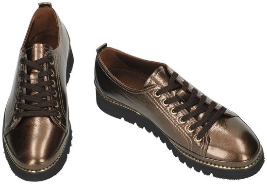 Sensunique -Dames - brons - lage gesloten schoenen - maat 38 | bol.com