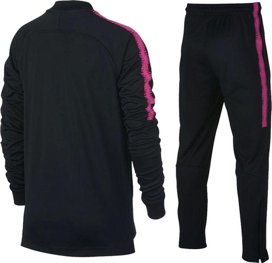 Nike Dry PSG Trainingspak casual - Maat 140 - Unisex - zwart/roze | bol.com