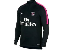 Nike Paris Saint-Germain Dry Squad Drill Sportshirt Heren - zwart/roze/wit  | bol.com