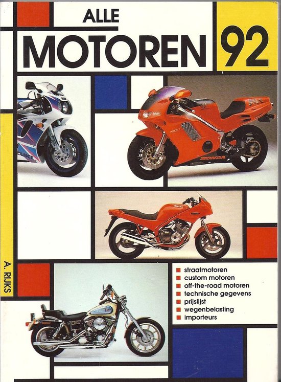 A. Rijks - ALLE MOTOREN 92