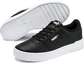 PUMA Carina L Sneakers Dames - Puma Black-Puma White-Puma Silver - Maat 38.5