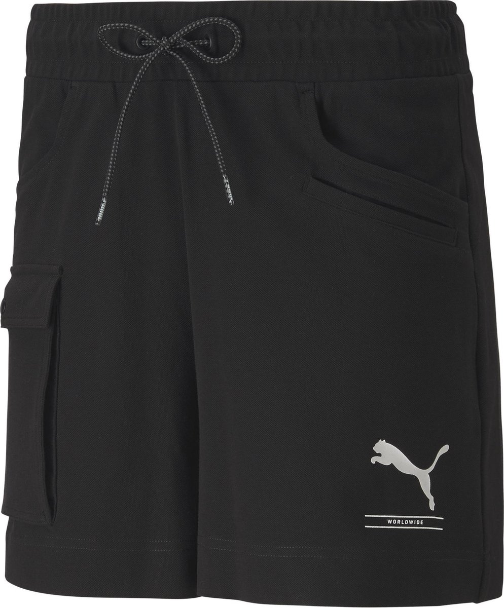 PUMA Nu Tility 4″ Shorts Dames Sportbroek Puma Zwart