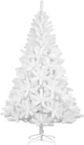 Witte kunstkerstboom 210 cm