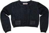 Boboli Meisjes Feest Vest met Glitters - Blauw - Maat 128