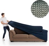 Milos meubelhoezen - Hoes voor bank - 180-250cm - Lichtgrijs