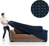 Milos meubelhoezen - Hoes voor bank - 180-250cm - Marineblauw