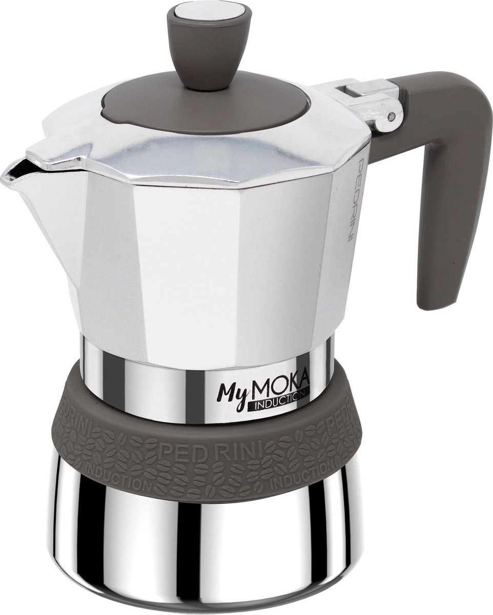 Ấm nấu cà phê moka pot Pedrini mymoka induction 3-6 cup | Việt Nam