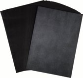 100 vellen zwart carbon papier A4 - overtrek papier per 100 - transferpapier voor hout, canvas, papier en andere media
