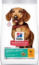 Hill's Canine Adult Perfect Weight Small & Mini Kip - - 6 kg
